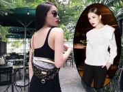 Thời trang - Ra đường mặc sexy không ai bằng nhưng đến trường Kỳ Duyên lại rất kín đáo!