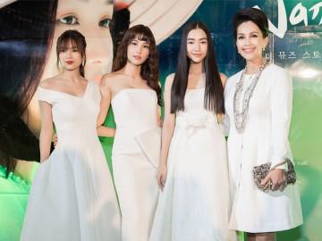 "Nàng Thơ xứ Huế" Ngọc Trân thay hai set đồ, đọ sắc HH Phương Lê, Ninh Dương Lan Ngọc