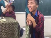 Tin tức - Nam sinh quỳ gối, khóc lóc khi bị cô giáo thu điện thoại khiến dân mạng “cười lăn, cười bò”