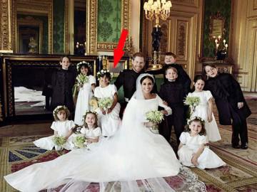 Bí mật không ngờ đằng sau chiếc ghế sofa xanh xuất hiện trong ảnh cưới của Hoàng tử Harry