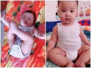 Làm mẹ - Bé trai thích gắp đồ chơi bằng chân "gây sốt" với clip nằm ngửa vỗ chân "đôm đốp"