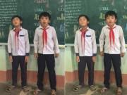 Clip Eva - Hai bé học sinh cấp 1 đọc rap tặng cô giáo nhanh như máy khiến dân mạng choáng váng