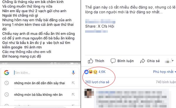 Báo mình có thai, cô gái sốc khi bạn trai lên mạng tìm món ăn gây sảy thai để nấu - 2