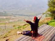Xem ăn chơi - Mê mẩn homestay ngắm toàn cảnh thung lũng ruộng bậc thang ngút ngàn