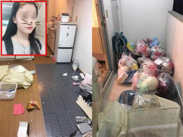 Xinh nhưng ở quá bẩn, nữ sinh tặng luôn cho chủ nhà chục trứng cùng núi rác trước khi đi