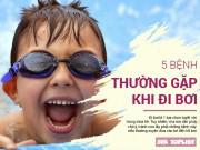 Sức khỏe - 5 bệnh trẻ dễ mắc khi bơi lội mùa hè