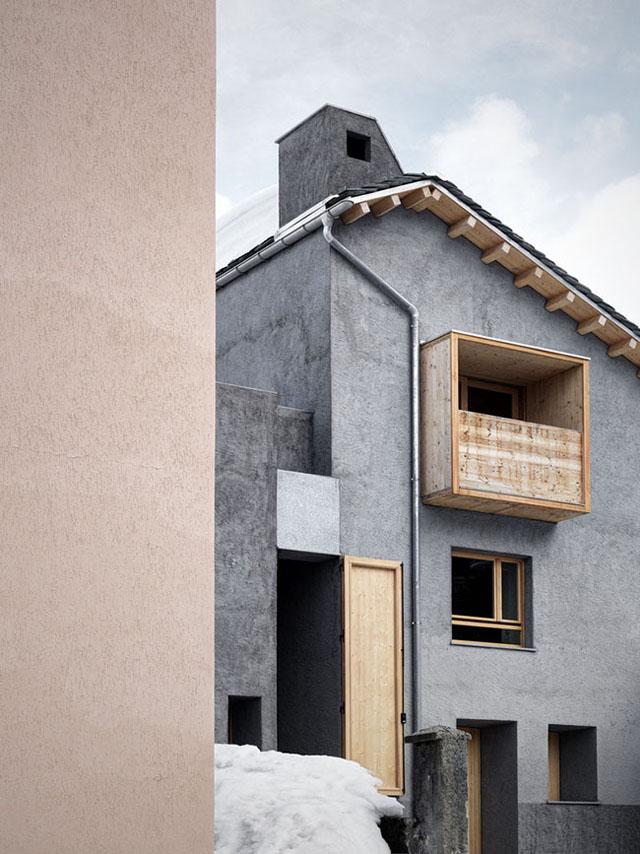 chang ai ngo nha co bo hoang o nong thon lai bien thanh nha nghi dep hoan hao den the - 6