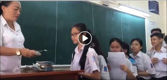 Thông tin bất ngờ về cô giáo thưởng cả cọc tiền 20.000 đồng cho học sinh gây xôn xao MXH - 1