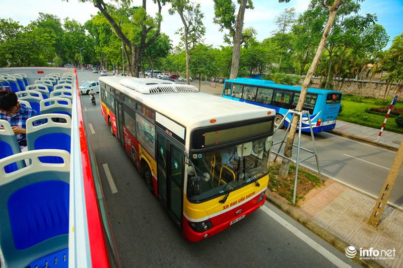 Có một Hà Nội đẹp khác lạ nhìn từ nóc xe bus 2 tầng - 12