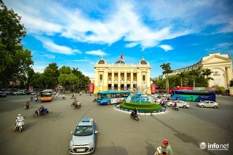 Có một Hà Nội đẹp khác lạ nhìn từ nóc xe bus 2 tầng - 16
