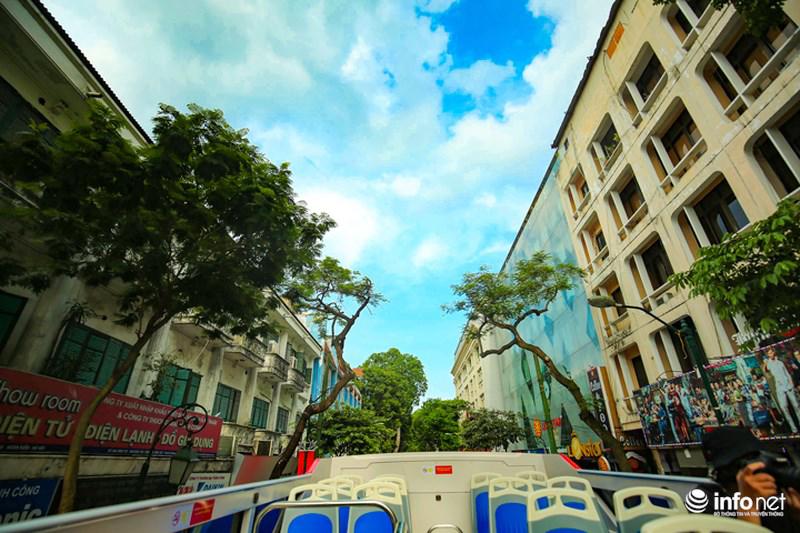 Có một Hà Nội đẹp khác lạ nhìn từ nóc xe bus 2 tầng - 3
