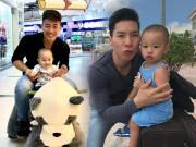 Làm mẹ - Dũng mãnh trên sân khấu, ngoài đời Quốc Cơ Quốc Nghiệp lại là 2 ông bố "đắm đuối vì con"