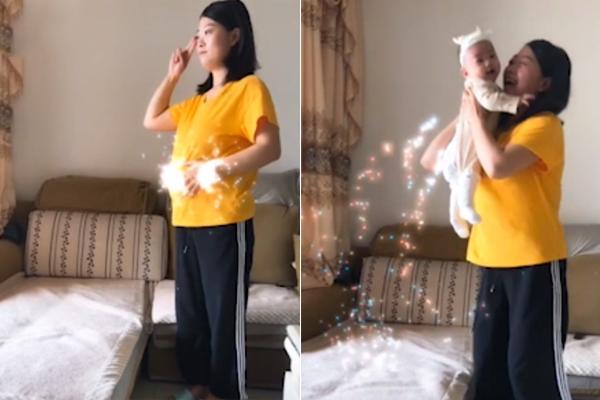 Trào lưu biến ra con trong amp;#34;nháy mắtamp;#34; khiến mẹ bỉm sữa ước ao: amp;#34;Giá đẻ cũng dễ thế!amp;#34; - 1