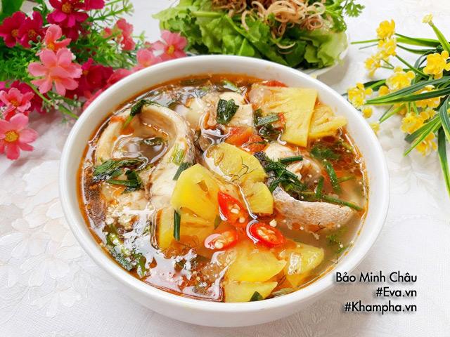 Cách nấu canh chua cá lóc đúng chuẩn miền tây Nam Bộ