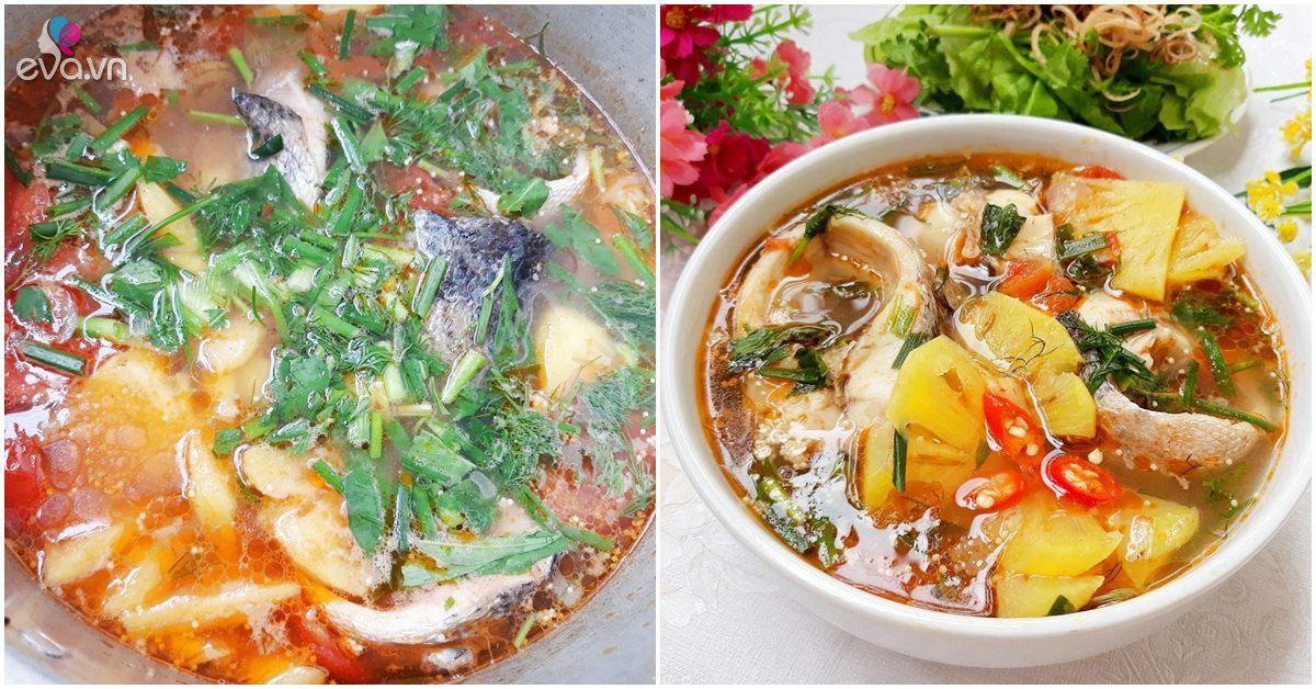 Cách nấu canh chua cá lóc đúng chuẩn miền tây Nam Bộ - Eva