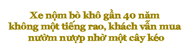 Xe nộm bò khô gần 40 năm không một tiếng rao, kiếm 4 triệu mỗi ngày của “giáo sư” HN - 2