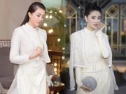 Thời trang - Chân ngắn hơn Lệ Hằng nhưng Nhã Phương không hề kém cạnh khi đụng hàng