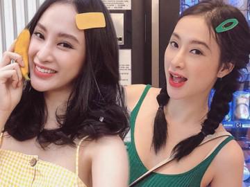 Angela Phương Trinh dẫn đầu trào lưu, trở về tuổi thơ với kẹp tóc bảy màu từ 20 năm trước