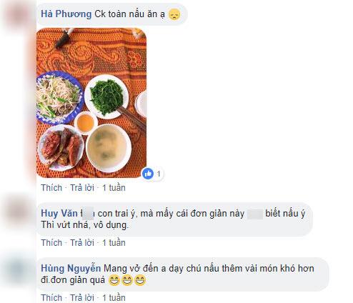 Hí hửng khoe mâm cơm “con trai nấu”, thanh niên không ngờ bị dân mạng cho amp;#34;gáo nước lạnh” - 2