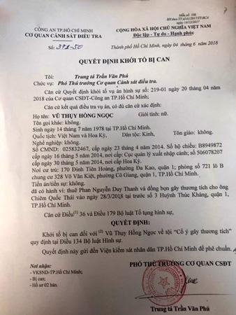 Nhiều bất ngờ xung quanh vụ vợ cũ của bác sĩ Chiêm Quốc Thái bị khởi tố - 3