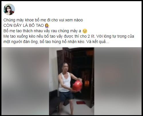 Thách vẩy rau lấy 200 nghìn, hai mẹ con khiến ông bố ngượng ngùng giận dỗi vô cùng đáng yêu - 1