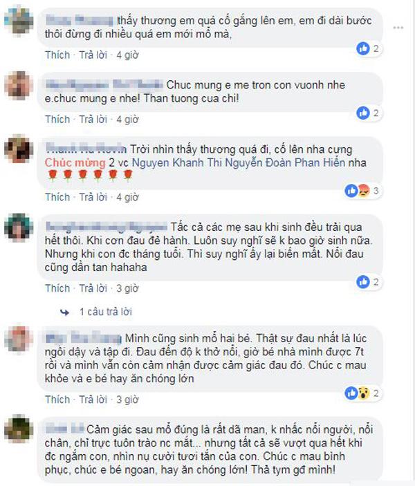 Khánh Thi nhăn nhó, rơi nước mắt tập đi sau ca đẻ mổ cấp cứu sớm 1,5 tháng - 3