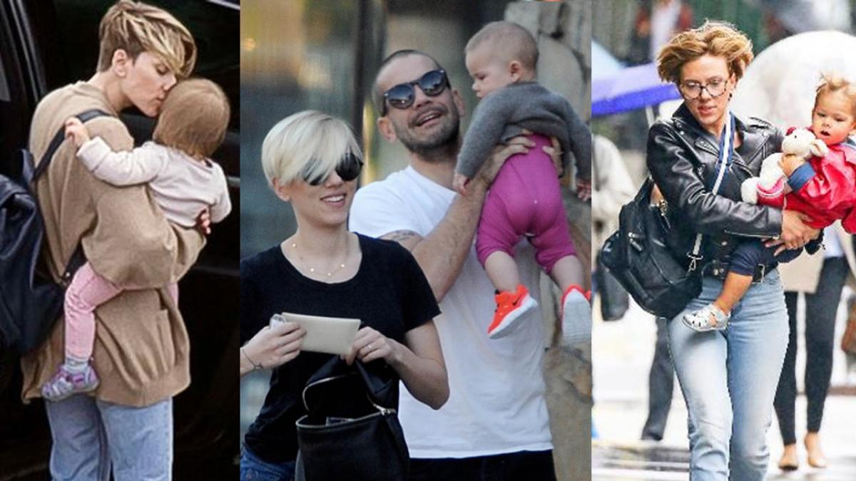 Cô đào nóng bỏng” Scarlett Johansson cũng có lúc hóa "ngớ ngẩn” khi bên  cạnh con gái