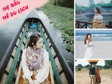 Chiến tích 8 tháng mang bầu đi 4 chuyến du lịch cả trong, ngoài nước của mẹ trẻ Hà Nội