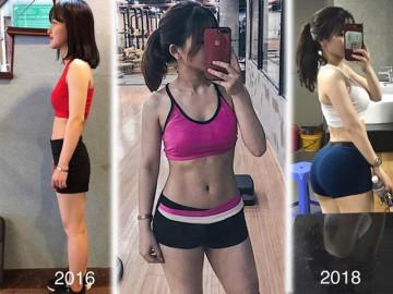 Từ một cô nàng số đo 3 vòng bằng nhau, 9X lột xác với body quyến rũ nhờ cách này