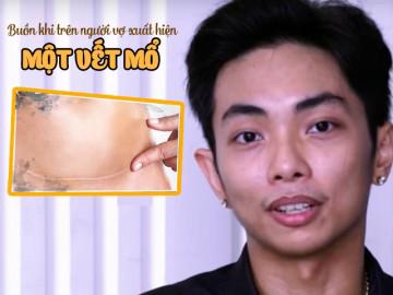 Chỉ xuất hiện 10 giây, chồng Khánh Thi nói về vết mổ trên người vợ khiến chị em mủi lòng!