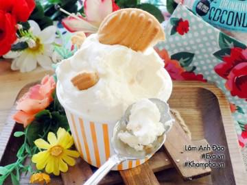 Cách làm kem sữa dừa thơm béo, lạnh tê lưỡi, ngon "rụng rời" với 3 bước đơn giản
