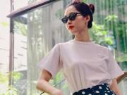 Giải trí - Đặng Thu Thảo khoe thần thái sang trọng, vóc dáng mảnh mai sau sinh qua góc máy của chồng