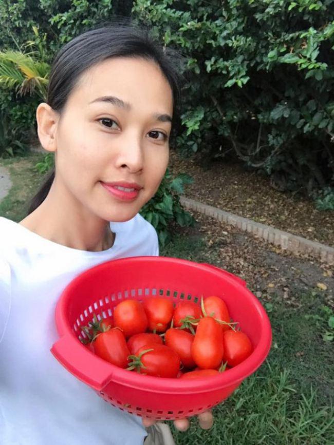 Tình cũ Bằng Kiều khoe khu vườn ngập hoa hồng và cây ăn quả sai trĩu trên đất Mỹ - 9