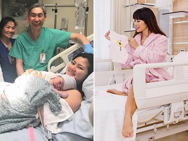 Đi đẻ sang như sao Việt: Người sinh tận trời Tây, người nằm phòng tổng thống giá nghìn đô
