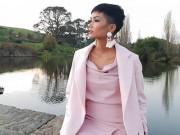 Giải trí - Lần đầu xuất ngoại, HH H'Hen Niê tuyên bố thích trai Tây ngang trai Việt