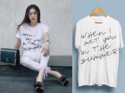 Thời trang - Hồ Ngọc Hà trẻ trung như teen girl khi diện áo thun 300 ngàn đồng!