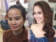 Đẹp - Ảnh trước, sau make-up này buộc bạn phải xem lần 2 vì không chắc chắn đó là một người!