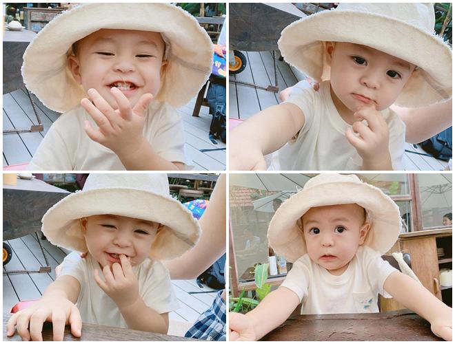 Mỹ nhân Việt được chồng quỳ gối tặng ô tô, quý tử điển trai mà dễ thương hết nấc - 9