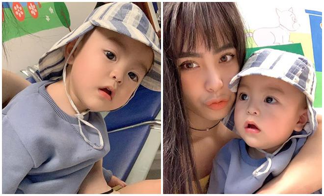 Mỹ nhân Việt được chồng quỳ gối tặng ô tô, quý tử điển trai mà dễ thương hết nấc - 20