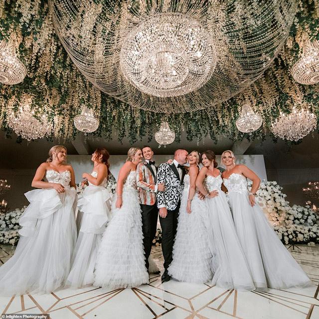 amp;#39;Siêu đám cướiamp;#39; 23 tỷ toàn kim cương và pha lê, danh tính cô dâu chú rể càng bất ngờ - 2