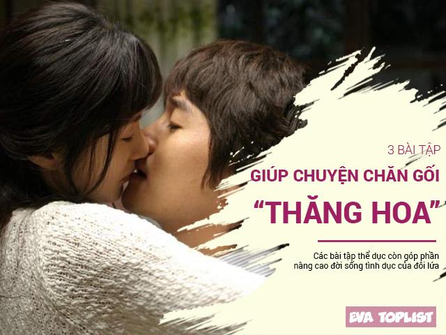 Những hoạt động nhỏ mà có võ giúp chuyện chăn gối thăng hoa