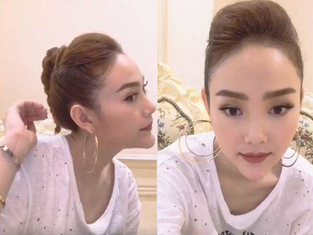 Minh Hằng gây sốc với gương mặt cứng đơ như ma-nơ-canh, mắt ti hí và miệng biến dạng? - 7