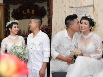 Bỏ phi công trẻ kém 10 tuổi, nữ hoàng wushu Thúy Hiền làm đám cưới với bạn trai mới
