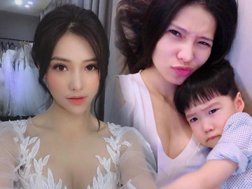 Trên phim là An thùy mị, Lưu Đê Ly thừa nhận: "Về nhà mới bộc lộ hết chất bỉm sữa"