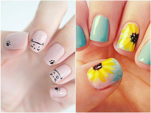 Vẽ móng tay đẹp sang trọng với cách làm đơn giản nhất tại nhà