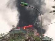 Clip Eva - Người đàn ông nhảy khỏi tòa nhà 5 tầng đang cháy để thoát thân