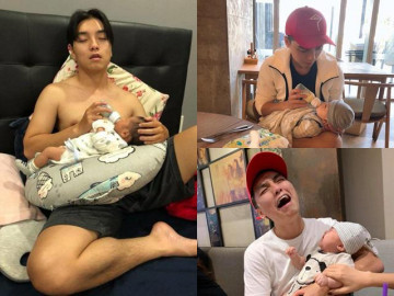 Sau 2 năm sống thử, Quý Ròm Kính vạn hoa kể khổ dậy từ năm rưỡi sáng chăm con