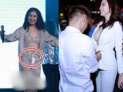Thời trang - Angela Phương Trinh, Hoàng Thuỳ Linh xử lý tài tình khi sắp lộ hàng trước ống kính