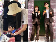 Giải trí - Sau tin bị bắt gặp "tòm tem" với tình trẻ trong xe ôtô, Angelababy dùng con trai để đáp trả