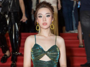 Sao Việt - Hoàng Hải Thu gợi cảm, diện váy cắt xẻ táo bạo dự sự kiện